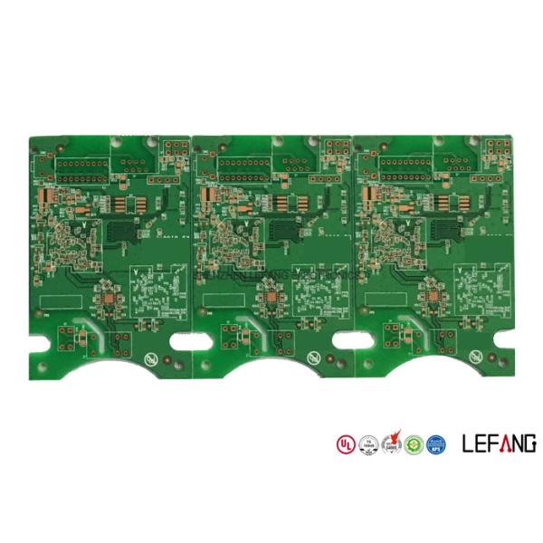 GPS Receiver Module Multilayer PCB Fabrication , Main Printed Circuit Board