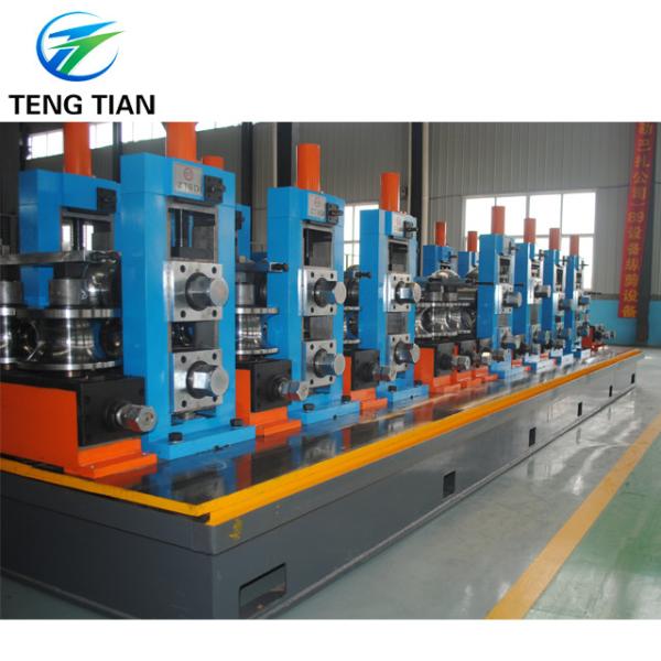 High-Frequency Welded Pipe Mill Line For Low-Carbon Steel Pipes With Automatic Tube Mill