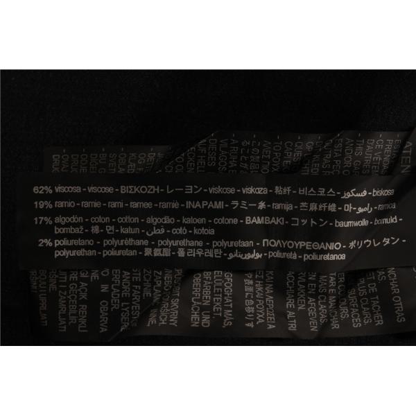 Casual Simple Black Ladies Longline Shirts 62% Viscose For Autumn