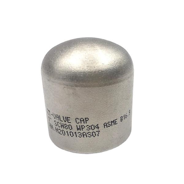 SCH40 Alloy Steel Pipe End Caps Fittings Customized Size GB/T 12459 Standard