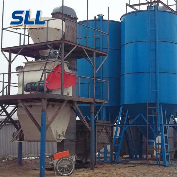 Adhesive Cement Mix Dry Mortar Plant , Industrial Mortar Production Line