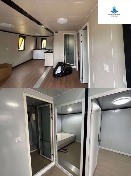 拡張可能なコンテナハウス 屋外での緊急用のためのポータブルモジュールシェルター