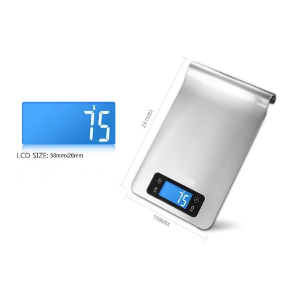 Digital Kitchen Scale Multifunction Food Measuring Scale 10kg Maximum Weight Recommendation 5000g/111b Electronic Scale