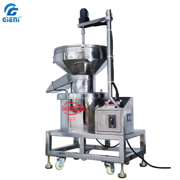 Просеватель высокой напряженности косметического порошка сортируя для, который хранят косметического материала порошка