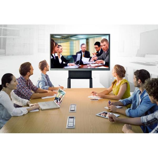 Brightness 350cd/m2  LCD Interactive Touch Screen