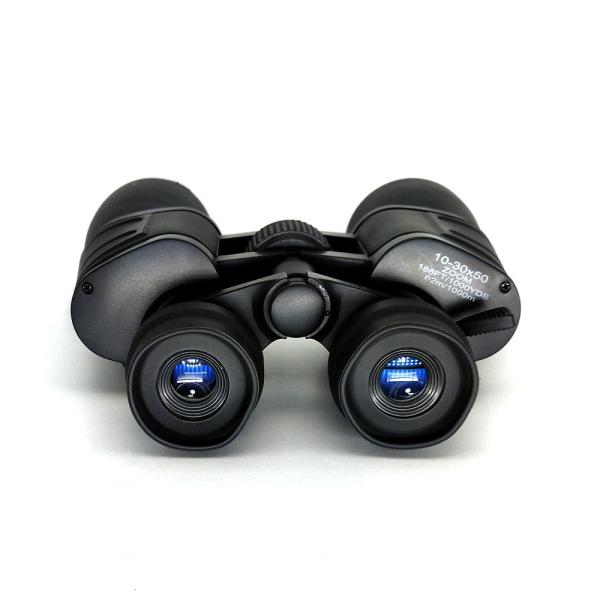 Long Range 10-30x50 Zoom Stabilized Binoculars Powerful For Bird Watching