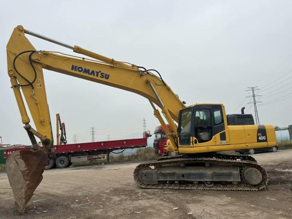 Large Used Excavator Komatsu PC 400-8R Diesel Digging Machine 40 Tons Machinery
