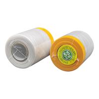 Filme de máscara de Pre Taped Transparent do pintor plástico para a proteção de pintura