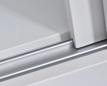 Sliding Glass Two Door 4 Layers H1850mm Steel Filing Cabinet