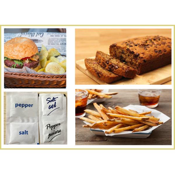50gsm 60gsm Poly Coated Bleached White Kraft Paper For Sugar Salt Package