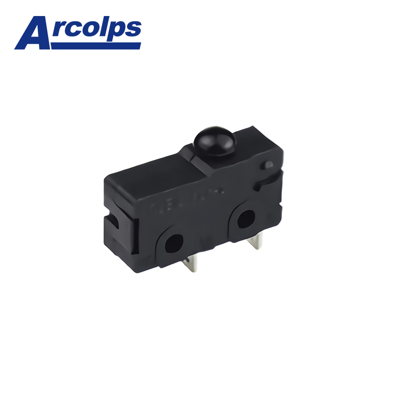 Durable Black Cap Rocker Switch On OFF 2P For Electronic Circuit Control Systems