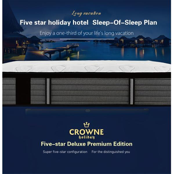 Experience Ultimate Comfort JOURM Five-Star Anti-Mite Mattress with Fabric Cover