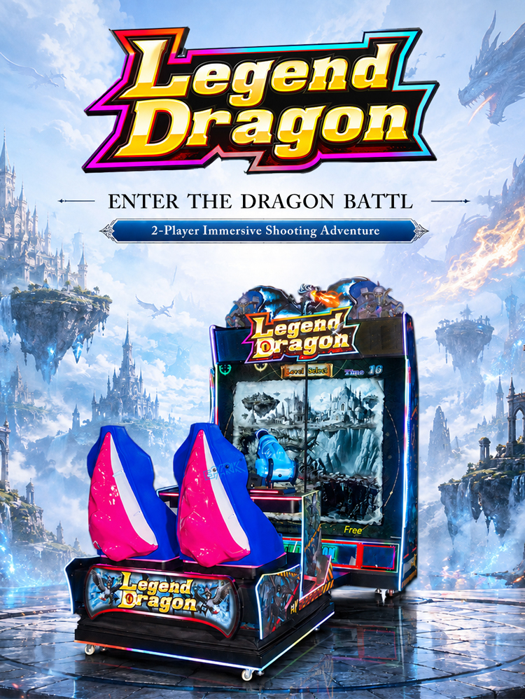 2 Player Arcade Game Machine Interactive Simulator Equipment