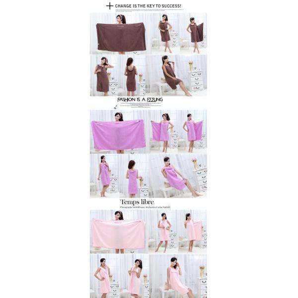 Unisex Wearable Bath Towel (140*70cm), Variety Sexy Superfine Fiber Magic Beach Towel