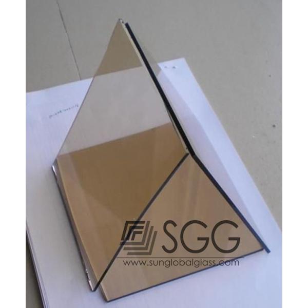 4mm light brown tinted glass