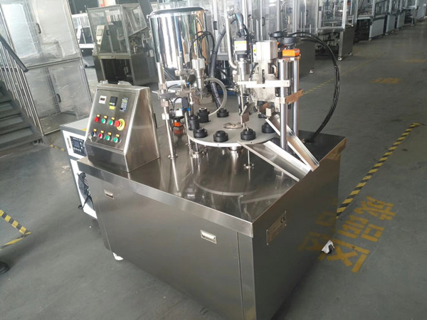 Машина запечатывания трубки SS304 заполняя, машина завалки трубки зубной пасты