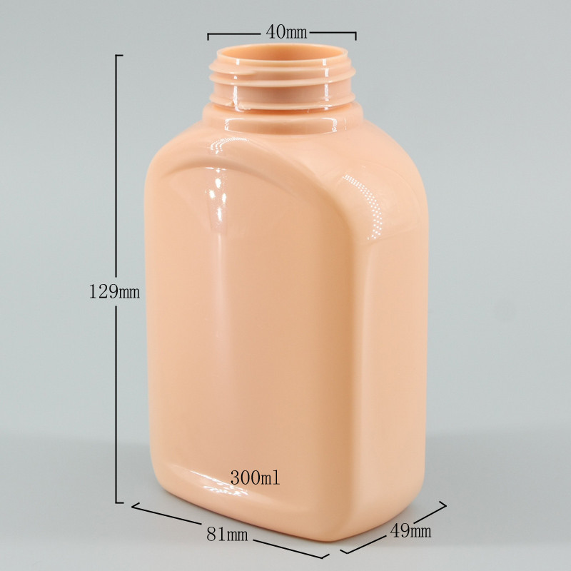 Бутылка насоса пены 300ml ЛЮБИМЦА красочная плоская для личной заботы