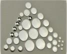 Anti - Welding Silver Contact , Silver Plated Electrical Contacts For AC / DC Relays