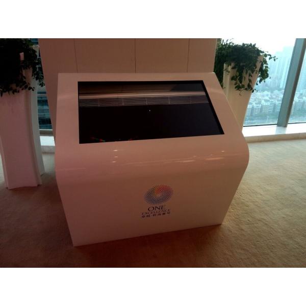 55 Inch Podium Windows All In One Pc Interactive Touch Computer Kiosk Query Machine 10 Points IR Touch