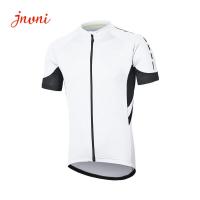 El Activewear para hombre respirable remata la manga corta de ciclo del jersey de la bici con 3 bolsillos traseros