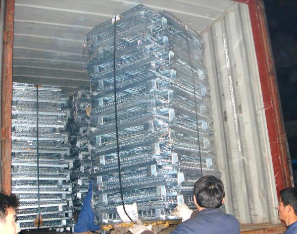 Caixa de paletes de malha de arame galvanizado