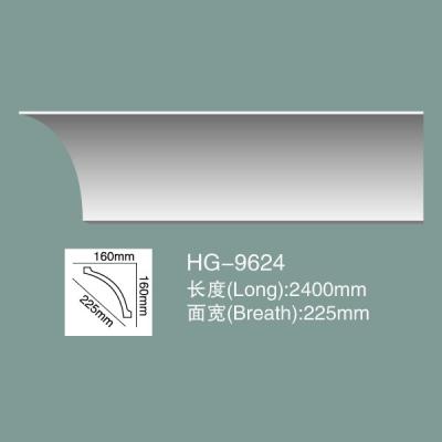 Foam Skirting Cornice Moulding Polyurethane Crown Moulding HG-9624