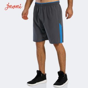 o short 100% do exercício do Gym dos homens do poliéster 100gsm afrouxa o short
