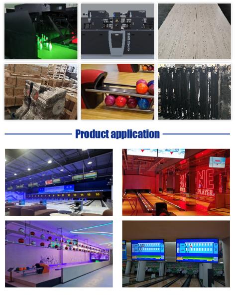 Bodybuilding Fitness Design Entretenimento Máquina de bowling para equipamento de bowling do centro