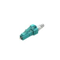 Les connecteurs à fibre optique LC/Upc Aqua 2 mm et 3 mm sont équipés d'un seul mode