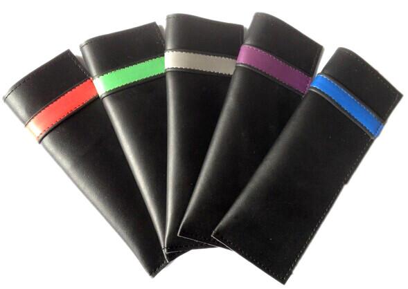 2024 hot artificial leather spectacles bag  optical frame pouch drom China manufacture