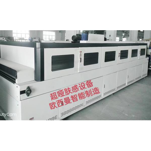 Excimer Lamp Curing System with Soft-Touch Finish 100% Matt and Customizable UV Curing Line for Wood and Plastic Panels