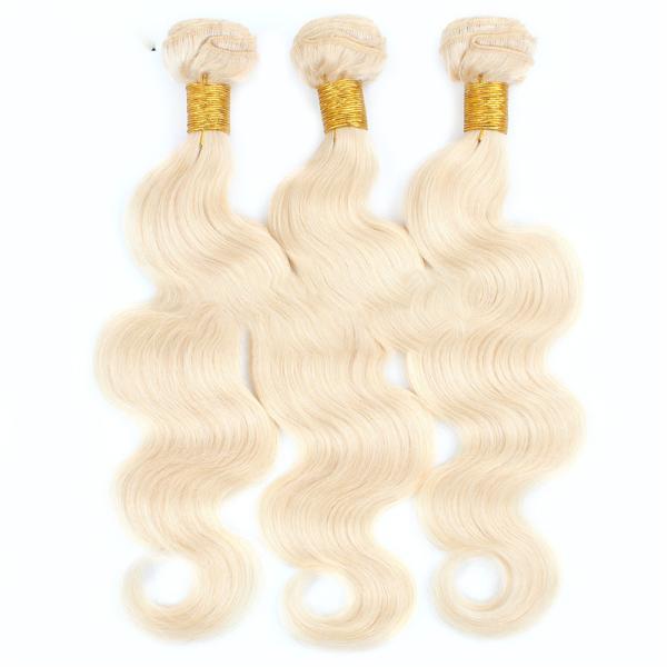Longest Hair Ratio 55% Halo Vietnamese Virgin Raw Natural 613 Honey Blonde Curly Hair