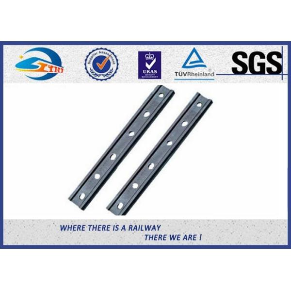 4 / 6 Holed Railway Fish Plate Joint Bars For 8kg 9kg 12kg Light Rail