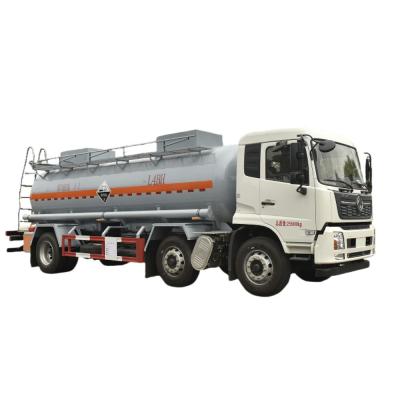 Gasoline Fuel Oil Tanker Truck For Chemical Liquid Water Milk Edible Oil 80km/h Max Speed