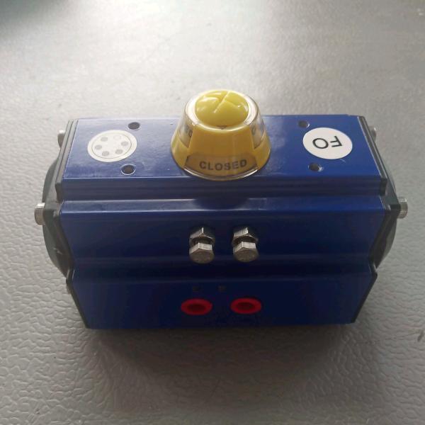 Single Action Pneumatic Rotary Actuator NAMUR ISO5211 DIN3337 Standards For Valves