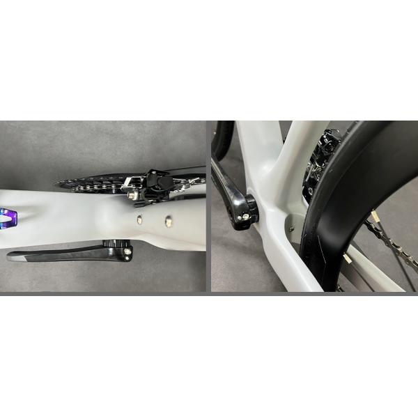 Углеродный гравийный велосипед с дисковым тормозом Полностью скрытый кабельный дорожный велосипед 700C Shimano Group Set