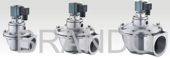 DMF-Z-25 Electric / Pneumatic Pulse Valve 110V AC 0.3 - 0.8Mpa Working Pressure