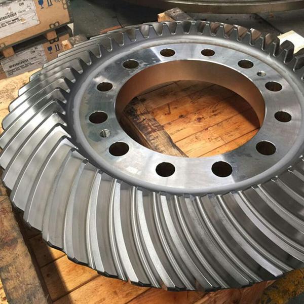 Customized Spiral Bevel Gears for Heavy Duty Applications with Better Transmission Efficiency Equidep Gear