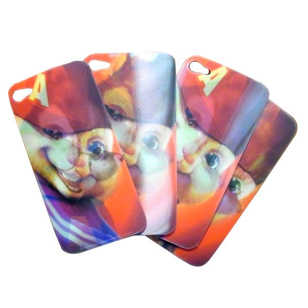 3D PET 0.8mm Lenticular Sticker Printing For Phone Case