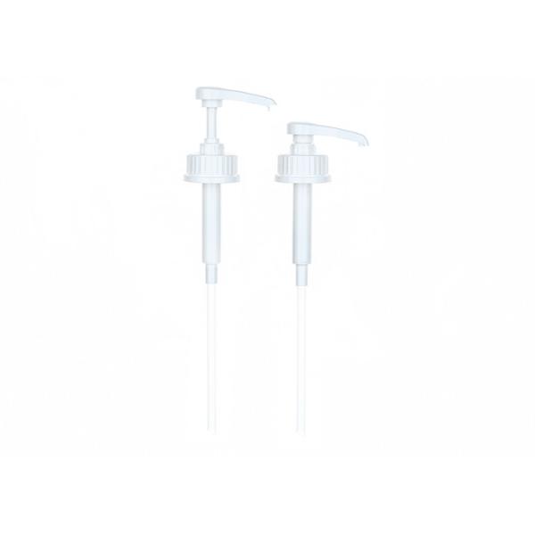 43 мм Размер шеи Пищевой класс сертифицированный немецкой лабораторией TUV Сироп насос UKS10 Пищевой класс пластиковый сироп диспенсер