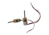 10 mm de diâmetro Micro engrenagem motor passo-a-passo com M3 regulavel eixo de parafuso de chumbo