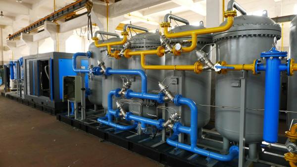 Working principle of GASPU（pressure swing adsorption）  PSA nitrogen generator