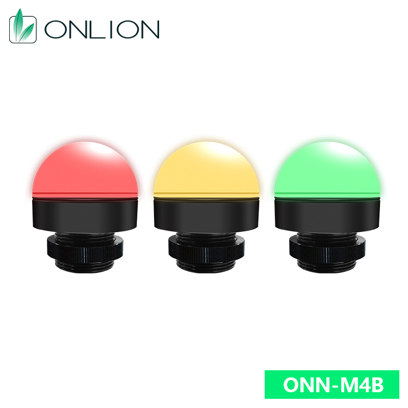 ONN-M4S-A Equipment Indicator Light 24V Milling Machine Warning LED Light With Alarm Buzzer