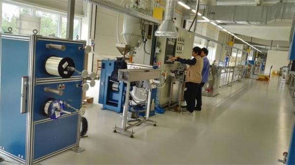 Tight Buffering Optical Fiber Cable Manufacturing Machinery For Micro Cable