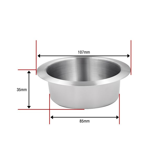High-quality Stainless Steel Beverage Racks for Restaurants Cup Holders for Cinema Sofa Chairs and Car Beverage Cup Holders