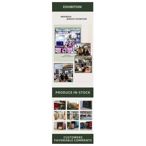 Boîte à bijoux en velours de haute qualité faite à la main, carrée, vert foncé, pour collier, bracelet, bague