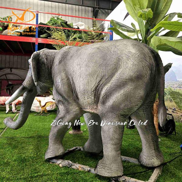 Apariencia realista Modelos 3D de animales Animatrónicos realistas Elefante para exhibición