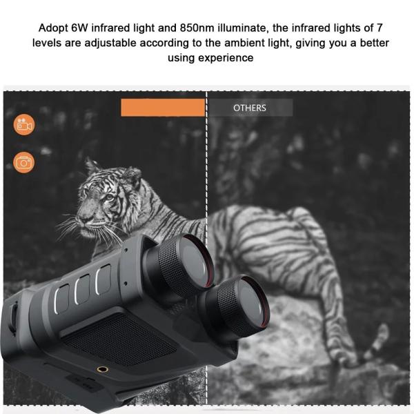 Stable Picture Video Night Vision Scope 4K N009 Night Vision For Hunt