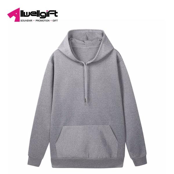 Irregular Casual Mens Hooded Sweatshirt Pullover Plus Velvet Thickening For Autumn