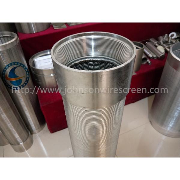 Poço de água de aço inoxidável de 40 entalhes - OEM/ODM contínuos da estrutura da tela disponível